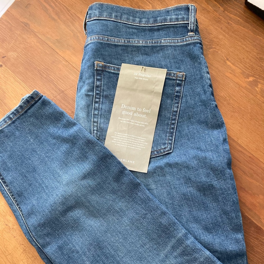 Everlane High Rise Skinny Jeans